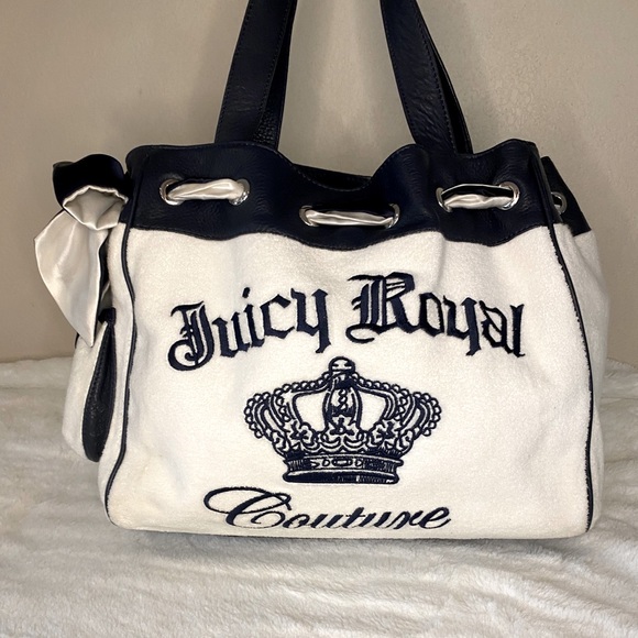 Juicy Couture Day Dreamer terry cloth tote